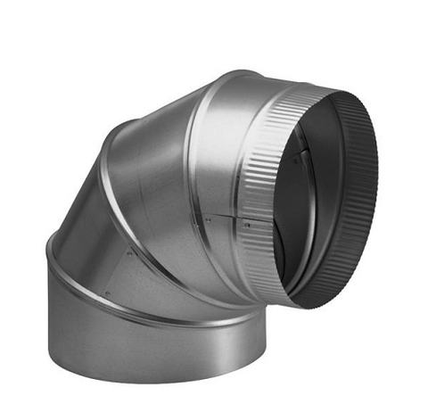 Broan 6" Round Elbow Duct for Range Hoods/Bath Fans - 419