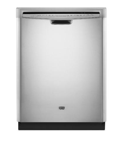 Maytag 24" Jetclean® Plus Dishwasher with ToughScrub™ option in Stainless Steel - MDB8949SBM