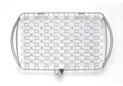 Weber Large Stainless Steel Fish Basket - 6471
