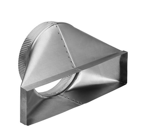 Broan 10" Range Hoods/Bath Fan Round Horizontal Transition - 427