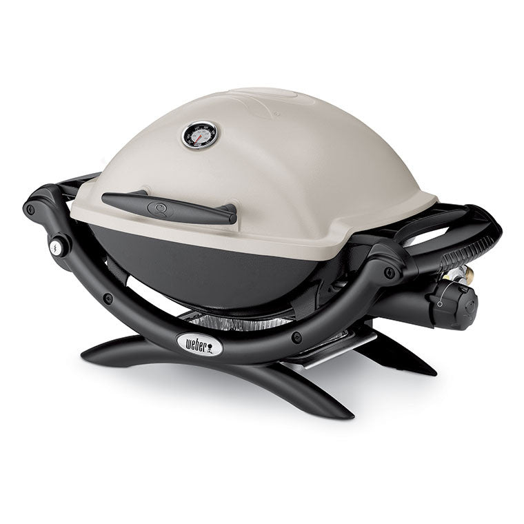 Weber Q 1200 Liquid Propane Gas Grill Titanium 51060001