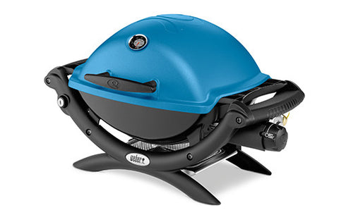 Weber Q 1200 Liquid Propane Gas Grill, Blue - 51080001