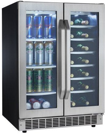 Danby Silhouette Select French Door Beverage Center - DBC7070BLSST