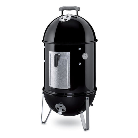 Weber Smokey Mountain Cooker Smoker 14.5 Inch Black - 711001