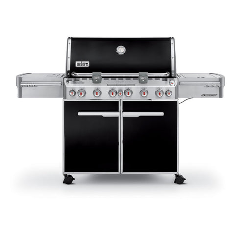 Weber Summit E-670 Black LP Gas Grill - 7371001