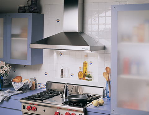 Broan 35-7/16" Stainless Steel External Blower Chimney Hood - 619004EX