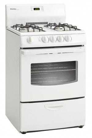 Danby 24" White 3.00 cu. ft. Gas Range - DR241WGLP