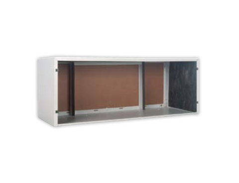 Deep wall sleeve extension shown with weather panel in place.