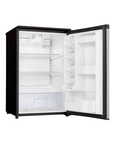 Danby 4.40 cu. ft.Black with Stainless Compact All Refrigerator - DAR125SLDD