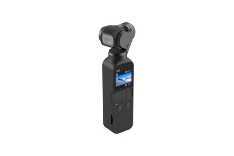DJI Osmo Pocket Handheld 3 Axis Gimbal Stabilizer with Integrated Camera, Attachable to Smartphone, Android, iPhone