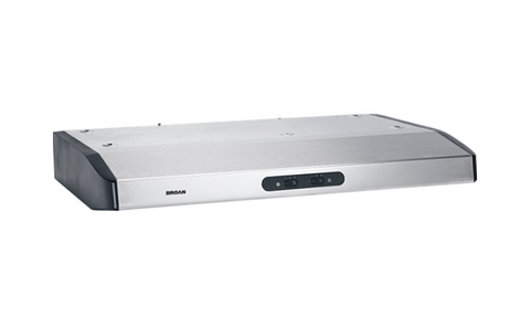 Broan 290 CFM 30" ENERGY STAR® Undercabinet Range Hood - QDE30SS