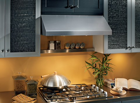 Broan 9" Height 440 CFM  Stainless Steel Variable Hood - AP136SS