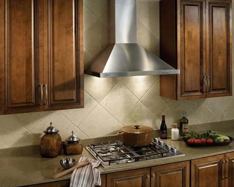 Broan 30" European Chimney Style Range Hood - B5830SS