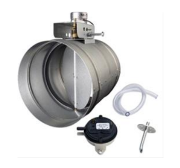Broan 6" Universal Auto Make-Up Air Damper/Pressure Sensor Kit - MD6TU