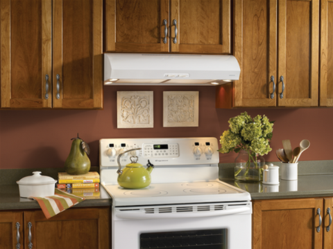 Broan 300 CFM 30" White Undercabinet Range Hood - QP130WW