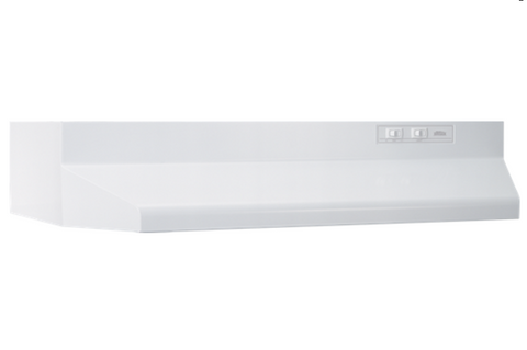 Broan 160 CFM 21"  White Under Cabinet Hood - 402101