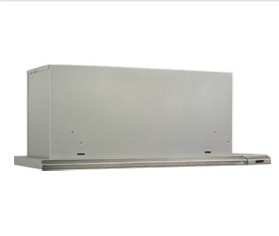 Broan 30" 300 CFM Brushed Aluminum Slide Out Range Hood - 153004