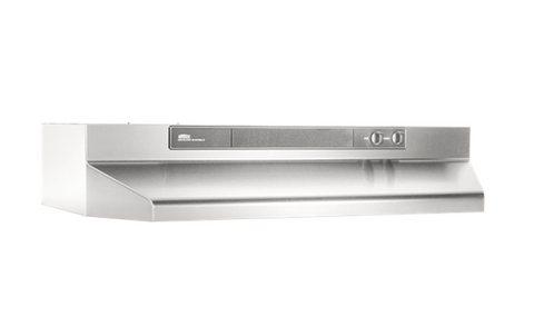 Broan 42" 220 CFM Stainless Steel Under Cabinet Range Hood - 464204