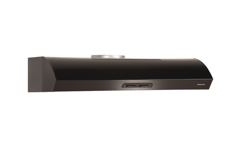 Broan 300 CFM 36" Black Undercabinet Range Hood - QP136BL