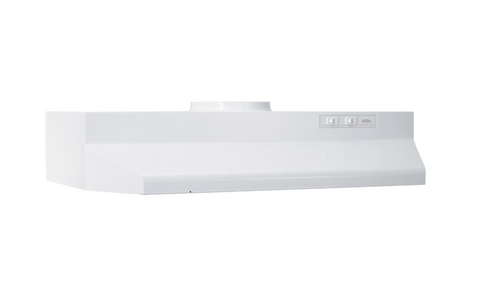 Broan 30" White Under Cabinet Hood 190 CFM - 423001