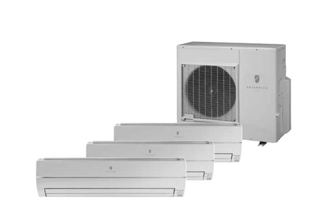 Friedrich Tri Zone Ductless Heat Pump System - M36TYF1PKG