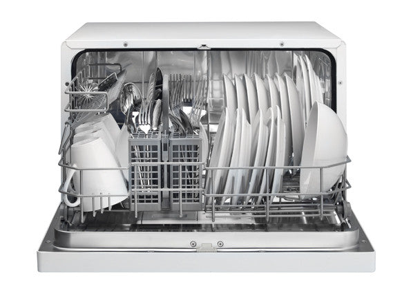 Danby DDW396W 25 Inch Countertop Dishwasher with Stainless Steel Interior &  Low Water Consumption